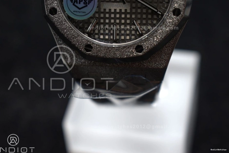 37mm APSF SS Royal 1:1 SA3120 SS Grey 1031 Super on Bracelet Best Dial Oak Frosted Clone Lightweight Textured 15454 Edition 1230